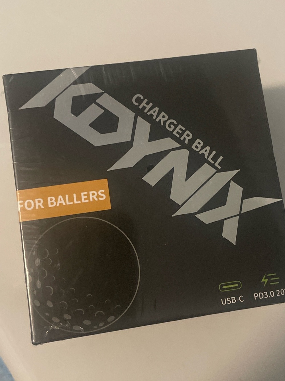 Charger Ball USB-C Portable Charger - Black
